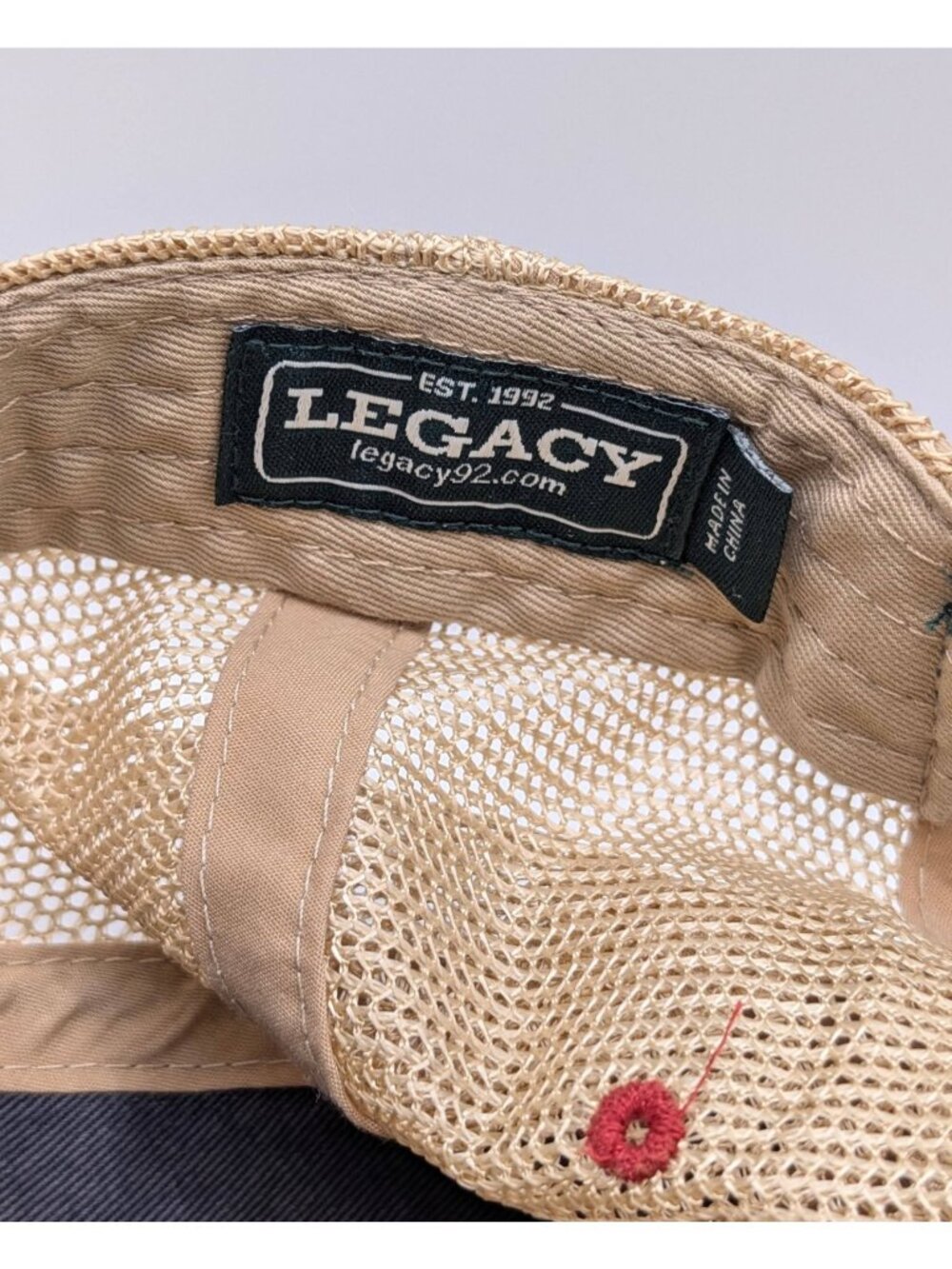 Sandbar Legacy Hat Cap Snapback USA Flag Stars Mesh Anna Maria Island Florida - Picture 5 of 5